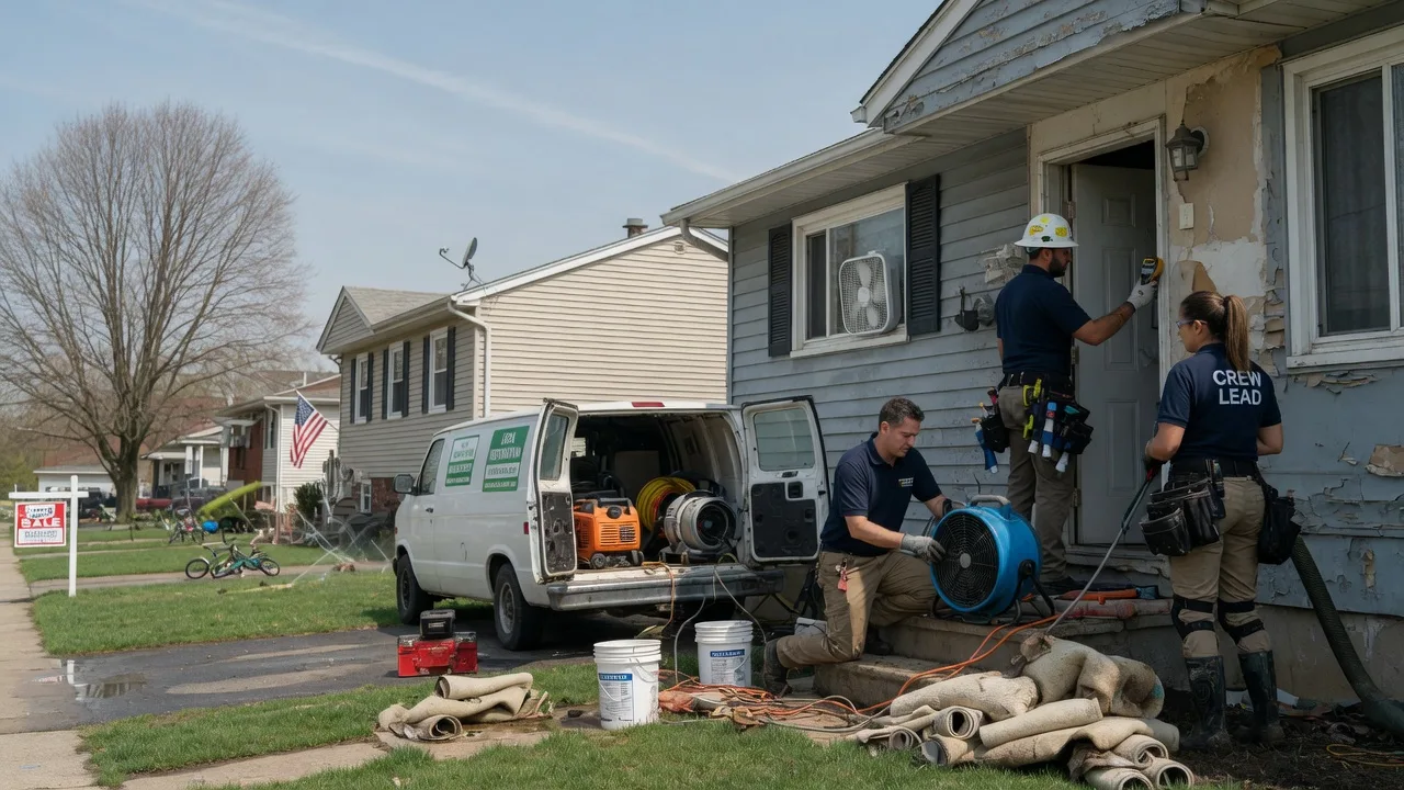 Flood Cleanup in Basking Ridge, NJ near me